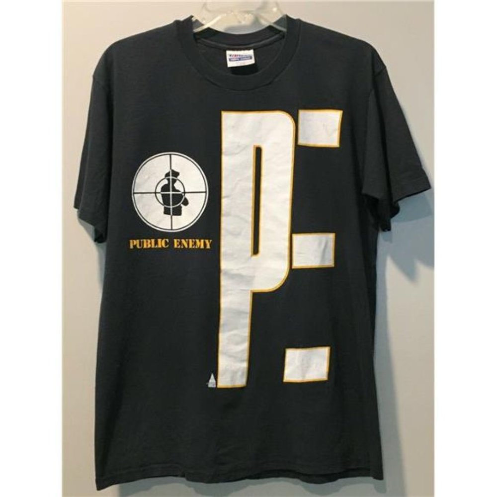 Public Enemy T Shirt Provenance 1991 Concert